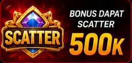 Bonus Dapat Scatter 500K