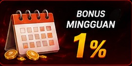 Bonus Mingguan 1 persen