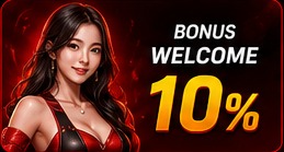 Bonus Welcome 10 persen